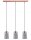 Paulmann Neordic Stig Pendelleuchte max.3x20W E27 Grau/Kupfer matt 230V Beton/Metall