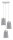 Paulmann Neordic Norell Pendelleuchte max 3x20W E27 Grau/Weiß matt/Gold Beton