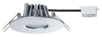 Paulmann Aussenleuchte House Einbauleuchten IP44 530 lumen 3000K 4,4W 230V 34° Silber Metall Acryl