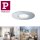 Paulmann Aussenleuchte oder für badezimmer Duschkabine  House Einbauleuchten IP44 ( 600 lumen 3000K ) oder ( 660 lumen 4000K ) 5,3W 230V 55° Silber Metall Acryl