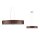 Paulmann Neordic Liska Pendelleuchte max.3x20W E27 Holz dunkel/Chrom matt 230V Holz/Metall