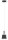 Paulmann Neordic Haldar Pendelleuchte max.1x20W E14 Dunkelgrau/Chrom matt 230V Metall