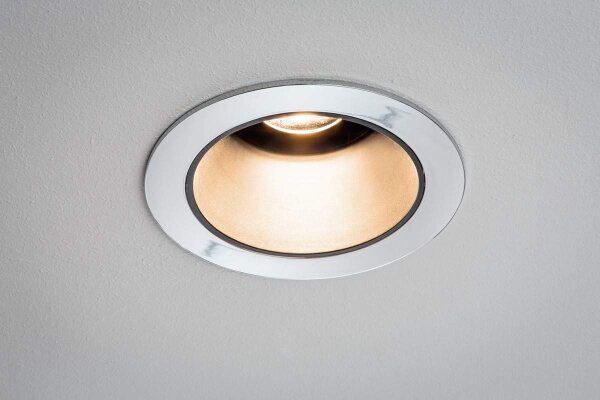926.51 Premium EBL Set Luca IP44 39° starr 12,6W 1,4A 230V LED Chrom Schwarz Alu