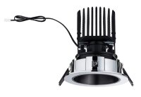 926.51 Premium EBL Set Luca IP44 39° starr 12,6W 1,4A 230V LED Chrom Schwarz Alu
