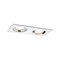 Paulmann Prem Einbauleuchten Set Nova IP65 schwenkbar LED...