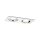 Paulmann Prem Einbauleuchten Set Nova IP65 schwenkbar LED 1x2x7W 230V GU10 51mm Weiß m-Chrom/Alu Zi
