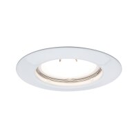 Paulmann Einbauleuchten Set rund starr GU10 LED 3x4,5W...