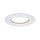 Paulmann Einbauleuchten Set rund starr GU10 LED 3x4,5W 230V Weiß/Metall