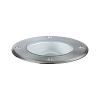 Paulmann Outd Plug & Shine Boden Einbauleuchten IP67 675 lumen 4000K 6W 24V 38° schwenkbar 20° Si Metall
