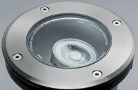 Paulmann Outd Plug & Shine Boden Einbauleuchten IP67 675 lumen 4000K 6W 24V 38° schwenkbar 20° Si Metall