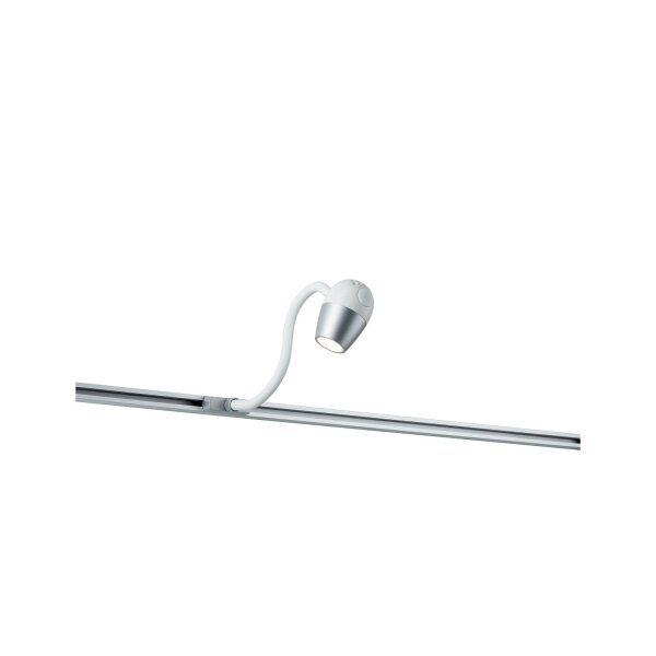Paulmann URail Schienensystem LED Leseleuchte Knob 1x5,5W Chrom matt 230V Metall/Kunststoff