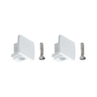 Paulmann URail Universal Endcap 2er Pack Weiß...
