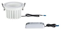 998.84  Paulmann Premium EBL Set Helia rund schwb LED 4000K 13W 230V/1,4A 115mm Ws matt Alu Acr