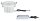 998.84  Paulmann Premium EBL Set Helia rund schwb LED 4000K 13W 230V/1,4A 115mm Ws matt Alu Acr