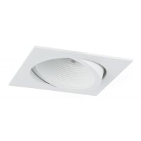 Paulmann 998.86 Premium EBL Set Helia eckig schwenkbar LED 4000K 13W 230V/1,4A 115x115mm Weiss matt Alu Acryl