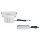 Paulmann 998.86 Premium EBL Set Helia eckig schwenkbar LED 4000K 13W 230V/1,4A 115x115mm Weiss matt Alu Acryl
