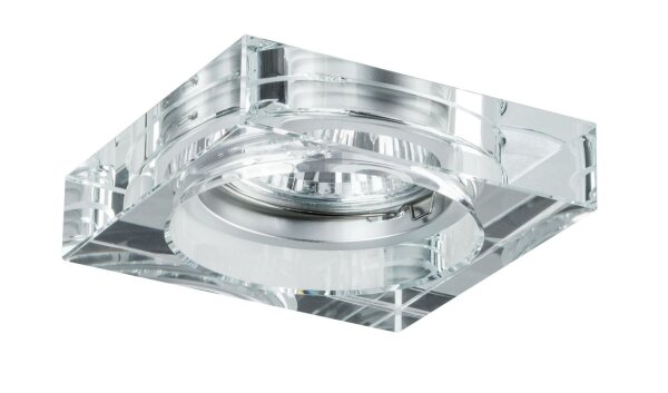 3er Set Paulmann 999.13 Premium EBL Set Cristal Quadro max. 3x35W GU10 Klar/Glas