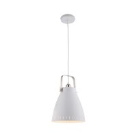 EVA Leuchten Direkt Pendelleuchte, weiss 1xE27 60W...
