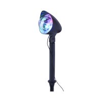 DISCO Leuchten Direkt Erdspießleuchte, schwarz...