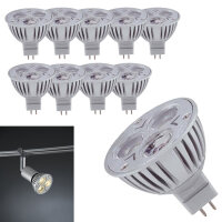 10 x 280.41.10  Paulmann 12V LED Powerline 3W GU5,3...