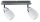 600.77.LED  Paulmann Deckenleuchten Spotlights Wolba Balken 2x4W LED GU10 230V Chrom matt Metall/Glas