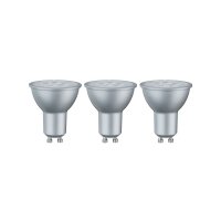 Paulmann LED 3er-Pack Reflektor 6,5W GU10 230V 2700K