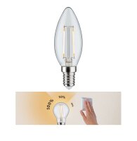 Paulmann LED Kerze 2,5W E14 230V 3step dimmbar klar