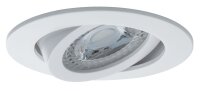 Paulmann SmartHome Zigbee Lens Einbauleuchten Set LED 3x4,8W RGBW schwenkbar 230/24V 15W 80mm Weiß m/Alu Zink