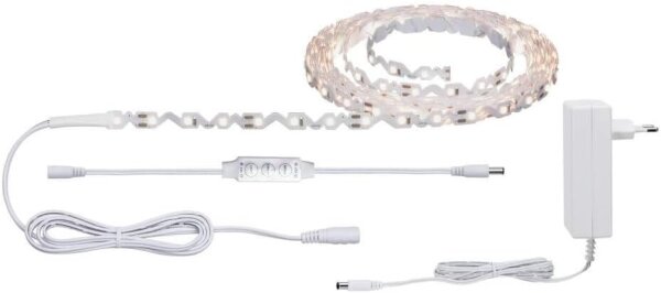 Paulmann Function FlexLED 3D Set 5m Warmweiß 10,5W 230V/12V 12VA Weiß