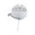 Paulmann Favia Tischleuchte LED 1x5W Weiß 230/12V Kunststoff