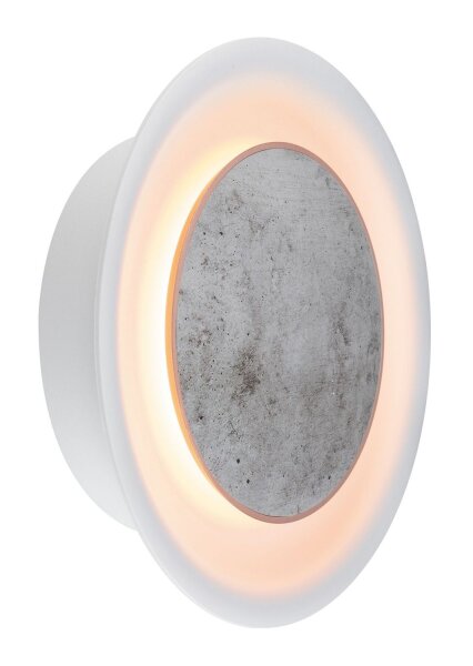 Paulmann Neordic WallCeiling Tiril Wandleuchte LED 6,5W Weiß m/Gr/Kupfer 230V Metall/Kunststoff