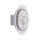 Paulmann Wand Einbauleuchten Set Neordic 1x2,5W 2700K 230V 230V Marmor Weiß matt/Kunststoff