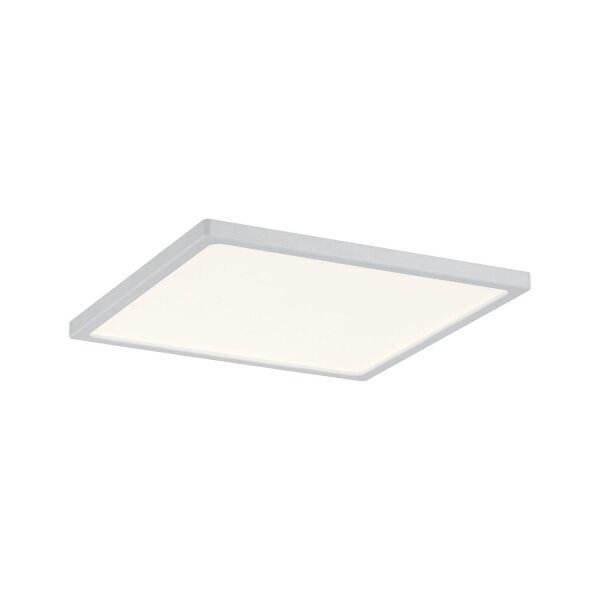 Paulmann Einbauleuchten Set Panel Areo eckig dimmbar IP44 1x8W 3000K 230V 120x120mm Weiß matt/Kunststoff