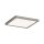 Paulmann Einbauleuchten Set Panel Areo eckig dimmbar IP44 1x8W 3000K 230V 120x120mm Nickel matt/Kunststoff