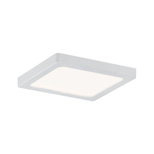 Paulmann Einbauleuchten Set Panel Areo eckig IP23 LED 1x5W 3000K 230V 80x80mm Weiß matt/Kunststoff