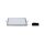 Paulmann Einbauleuchten Set Panel Areo eckig IP23 LED 1x12W 3000K 230V 180x180mm Nickel matt/Kunststoff