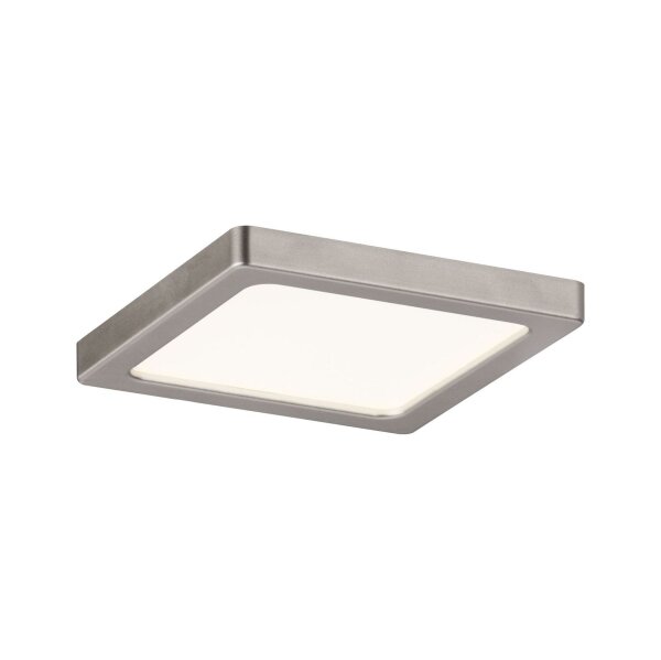 Paulmann Einbauleuchten Set Panel Areo eckig IP23 LED 1x5W 3000K 230V 80x80mm Nickel matt/Kunststoff