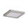 Paulmann Einbauleuchten Set Panel Areo eckig IP23 LED 1x5W 3000K 230V 80x80mm Nickel matt/Kunststoff