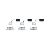 Paulmann Einbauleuchten Set Nova Coin rund schwenkbar LED...