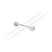 Paulmann 2Line Spot Dean 2x2,7W Weiß/Chrom 24V DC Kunststoff/Metall