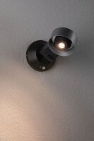 Paulmann Aussenleuchte 230V Cone Lamp IP44 8W 3000K silber anthrazit Alu Acryl