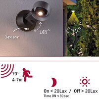 Paulmann Cone LED Außenleuchte mit...