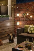 Paulmann Aussenleuchte Mobile Leuchte dekorativ modern 3000K 20 lumen ladbar mit USB