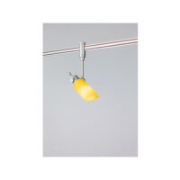 Paulmann 972.77 Schienen System L&E Phantom Spot Phila 40W G9 Chrome Matt/orange satiniert/gelb satiniert 230V Metall/Kunststoff/Glas