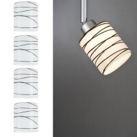 4 x Paulmann Lampenschirm E14 Öffnung ca. 3 cm...