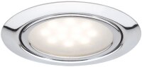 Paulmann Möbel Einbauleuchten Set LED 1W Verbauch...