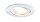 Paulmann SmartHome Bluetooth Goal Einbauleuchten LED 1x5,8W dimmbar schwenkbar 230/24V 51mm Weiß m/Alu Zink 50006.01