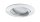 Paulmann SmartHome Bluetooth Goal Einbauleuchten LED 1x5,8W dimmbar schwenkbar 230/24V 51mm Weiß m/Alu Zink 50006.01