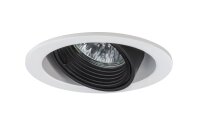 Paulmann Premium Einbauleuchten Daz rund schwenkbar 1x5W LED 230V GU10 Weiß m./Schw. 926.81.1.LED4000K