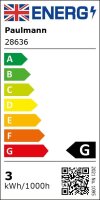 LED Fil 2er Kerze 250 lumen E14 2700K matt 3W 230V